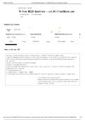 NCLEX-RN Practice Questions Study Guide and Review