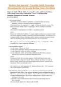 Edelman and Kudzma's Canadian Health Promotion Life Span 1st Edition Test Bank