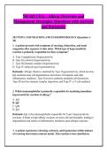 NR 603 CEA &ndash; Allergy Overview and &NewLine;Management Strategies&comma; Questions with Answers &NewLine;and Rationales