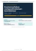 BIV Examensyllabus Vastgoedmakelaar-Bemiddelaar &vert; 2026