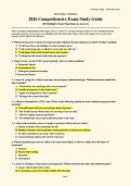 2026 Oncology Nursing Exam Study Guide&colon; 100 Practice Questions & Answers