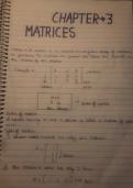 Class 12 Maths Chapter 3 Matrices Short Revision Notes