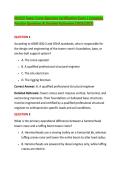 NCCCO Tower Crane Operator Certification Exam &vert; Complete &NewLine;Practice Questions & Detailed Rationales &lpar;2026&sol;2027&rpar; 