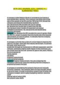 WGU D076 Quiz Questions and Answers 2026 &vert; Complete Study Guide&NewLine;