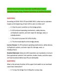 NCCCO Overhead Crane Operator Certification Exam &vert; &NewLine;Complete Exam Prep&comma; Practice Questions & Verified Answers 