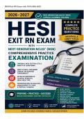 HESI Exit RN Exam with NGN &lpar;2026&ndash;2027&rpar; &vert; Complete HESI RN Study Guide &vert; 200 Original Practice Questions with Detailed Rationales &vert; Next Generation NCLEX&reg; Clinical Judgment &vert; RN Exit Examination Review