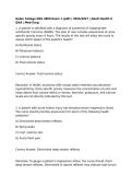 Galen College NSG 3800 Exam 1 &lpar;pdf&rpar; &vert; 2026&sol;2027 &vert; Adult Health II Q&A &vert; Med-Surg