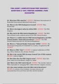 FIBA AGENT &vert; COMPLETE EXAM PREP 2026&sol;2027 &vert; QUESTIONS & 100&percnt; VERIFIED ANSWERS &vert; PASS GUARANTEE