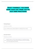 MKTG 311 EXAM 2 PART 1 ODU QUESTIONS WITH CORRECT ANSWERS