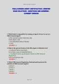  FIBA AGENT  EXAM SUCCESS BUNDLE - VERIFIED ANSWERS TO LATEST QUESTIONS 