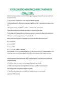 CDCR Questions with Correct Answers 2026 &vert; Complete California Corrections Exam Study Guide & Practice Test