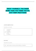 MKTG 311 EXAM 2 QUESTIONS WITH CORRECT ANSWERS