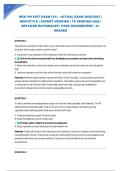 HESI PN EXIT EXAM VERSION 1 &lpar;V1&rpar; ACTUAL EXAM 2026&sol;2027 &vert; NGN-STYLE &vert; EXPERT VERIFIED &vert; 75 VERIFIED Q&A &vert; Detailed Rationales &vert; Pass Guaranteed - A&plus; Graded