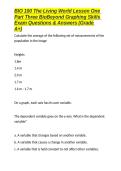 Biology 101- World Biodiversity Expedition Exam Questions & Answers &lpar;Grade A&plus;&rpar;&period;docx&NewLine;&NewLine;