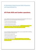 ATI RN Pediatric &lpar;Peds&rpar; Proctored 2026 All Questions and Answers&lbrack;Graded A&plus;&rsqb;&period;