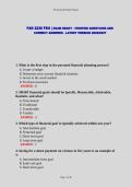 FAD 2230 FSU &vert; EXAM READY - VERIFIED QUESTIONS AND CORRECT ANSWERS - LATEST VERSION 2026&sol;2027