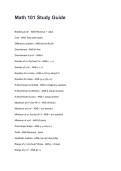 MAT 101 FINAL EXAM &vert; COLLEGE ALGEBRA - STRAIGHTERLINEQuestions with Comprehensive Rationales &lpar;2026&sol;2027&rpar;All Bundled Here&excl;&excl;&excl;