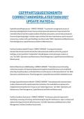 CEFP Part 2 Questions with Correct Answers 2026 &vert; Latest Update A&plus; Rated Exam Study Guide & Practice Test