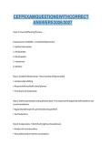 CEFP Exam Questions with Correct Answers 2026 &vert; Complete Certification Study Guide & Practice Test Solutions