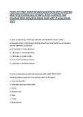 PEDS ATI PREP EXAM REVIEW QUESTIONS WITH VERIFIED MULTIPLE CHOICE SOLUTIONS LATEST UPDATE FOR GUARANTEED SUCCESS EXAM PASS GET IT NOW&excl;&excl;&lpar;2026-2027&rpar;