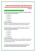 North Carolina Residential Single-Family Dwelling Electrical &NewLine;Contractor Licensing Exam &lpar;SP-SFD&rpar; - 200 Practice Questions & &NewLine;Answers