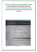 NR511 &sol; NR 511 Midterm Exam &lpar;Latest 2026&sol;2027 Update&rpar; &vert; Differential &NewLine;Diagnosis & Primary Care Practicum &vert; Questions & Verified Answers with &NewLine;Rationales &vert; 100&percnt; Correct&comma; Graded A&plus; &vert; Chamberlain University &vert; Instant &NewLine;PDF Download