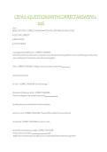 CEPA Level 1 Questions with Correct Answers 2026 &vert; Complete Study Guide&comma; Practice Test & Exam Preparation