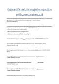 CEPA Certified Exit Planning Advisor Questions with Correct Answers 2026 &vert; Complete Exam Study Guide & Practice Test