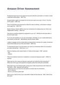 Amazon Driver Assessment Questions and Correct Answers with Rationales &lpar;2026&sol;2027&rpar;&NewLine;