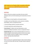 CADC Substance Use Disorder &lpar;SUD&rpar; Counseling Certification &NewLine;Exam &vert; Comprehensive QUESTION Bank & Practice Exam &NewLine;&lpar;2026&sol;2027&rpar;  