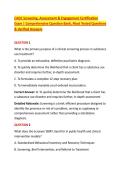 CADC Screening&comma; Assessment & Engagement Certification &NewLine;Exam &vert; Comprehensive Question Bank&comma; Most Tested Questions &NewLine;& Verified Answers  