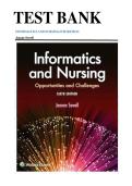 Test Bank for Informatics and Nursing&colon; Opportunities and Challenges&comma; 6th Edition by Jeanne Sewell &ndash; Complete Chapters 1&ndash;25 with Verified Answers & Detailed Rationales &lpar;2025&ndash;2027&rpar;