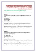 NUR 254 Maternal and Pediatric Nursing Exams 1-4&colon; Practice Questions with &NewLine;Answers&comma; Rationales&comma; and Key Concepts for Antepartum Care&comma; Intrapartum &NewLine;Labor&comma; Fetal Monitoring&comma; Postpartum Care&comma; Newborn Assessment&comma; APGAR &NewLine;Scoring&comma; Breastfeeding&comma; Jaundice&comma; Pe