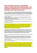 ENPC 7TH EDITION STUDY GUIDE &ndash; QUESTIONS AND &NewLine;ANSWERS &vert; VERIFIED AND WELL DETAILED ANSWERS &vert; PLUS &NewLine;RATIONALES &vert;GUARANTEED PASS &vert; LATEST EXAM UPDATE &vert; &NewLine;EXAM PREP &vert; STUDY GUIDE &vert; PRACTICE TEST 