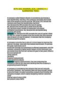 WGU D076 Quiz Questions and Answers 2026 &vert; Complete Study Guide