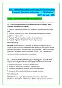 NURS 5334 Advanced Pharmacology Final Examination &NewLine;2 versions Questions and Answers &vert; 2026 Update &vert; &NewLine;100&percnt; Correct &ndash; UTA&period; 