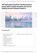 MKT 3401 Ledet Final EXAM &lpar;Verified Answers&rpar; Newest 2026 Complete Questions and Correct Detailed Answers &vert;Already Graded A&plus;