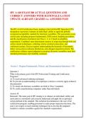 IPC A 610 EXAM 300 ACTUAL QUESTIONS AND &NewLine;CORRECT ANSWERS WITH RATIONALE LATEST &NewLine;UPDATE ALREADY GRADED A&plus; ASSURED PASS