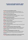 FAD 2230 FSU  BUNDLED EXAMS LATEST VERSION