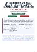 NR 606 MIDTERM AND FINAL EXAM COMPILATION ACTUAL EXAM 2026&sol;2027 - 100&percnt; VERIFIED &vert; DETAILED&NewLine;RATIONALES - PASS GUARANTEED - A&plus; GRADED&period; 