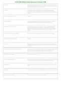 Latest 2026&sol;2027 FLETC BOP Midterm Exam Study Guide &vert; Federal Bureau of Prisons Practice Questions