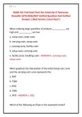BUAD 331 Final Exam from the University of Tennessee&comma; &NewLine;Knoxville &lpar;UTK&rpar; 2026&sol;2027 Verified Questions And Verified &NewLine;Answers &vert;&vert;Best Version &vert;&vert;Sure Pass&excl;&excl;&excl;