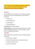 Lean Six Sigma Green Belt Quality Management Certification &NewLine;Exam &vert; Comprehensive QUESTION Bank&comma; Most Tested &NewLine;QUESTIONs & Detailed Rationales 2026&sol;20