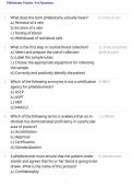 Phlebotomy Practice Test Questions &ndash; Comprehensive Practice Questions and Correct Answers for Certification Exam Preparation