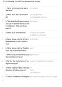  U&period;S&period; Citizenship Test &lpar;100 Civics Questions&rpar; &ndash; Official USCIS Practice Questions and Comprehensive Naturalization Exam Review