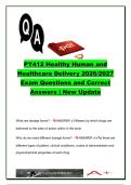 PY412 Healthy Human and Healthcare Delivery 2026&sol;2027 &ndash; 400&plus; Questions & Answers&comma; Pharmacology&comma; Medication Safety&comma; Anatomy&comma; Physiology&comma; Pharmacokinetics & Immunology