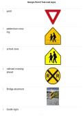 Georgia Permit Test Road Signs &vert; DMV Practice Questions&comma; Study Guide & Exam Review