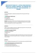HESI RN EXIT EXAM VERSION 7 &lpar;V7&rpar;-  ACTUAL EXAM 2026&sol;2027 &vert; NGN-STYLE &vert; EXPERT VERIFIED &vert; 160 VERIFIED Q&A &vert; Detailed Rationales &vert; Pass Guaranteed - A&plus; Graded
