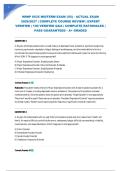 NRNP 6635 MIDTERM EXAM VERSION 2 &lpar;V2&rpar; ACTUAL EXAM 2026&sol;2027 &vert; COMPLETE COURSE REVIEW &vert; EXPERT VERIFIED &vert; 100 VERIFIED Q&A &vert; Complete Rationales &vert; Pass Guaranteed - A&plus; Graded