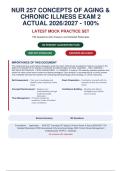 NUR 254 EXAM 2 ACTUAL EXAM - GALEN COLLEGE OF NURSING - 2026&sol;2027 ACADEMIC YEAR -&NewLine;VERIFIED QUESTIONS AND ANSWERS FOR PROFESSIONAL NURSING STUDENTS